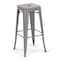 Atlas Commercial Products Titan Series Industrial Metal Bar Stool, Silver MBS9SLV - alternate 1